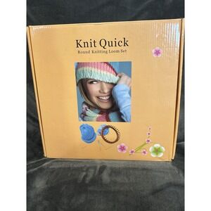 READAEER Round Knitting Looms Set Craft Kit Tool with Hook Medium, Multicolor‎